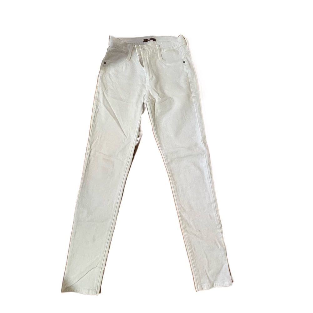 James Jeans Women's High Class Skinny Jean in Frost White